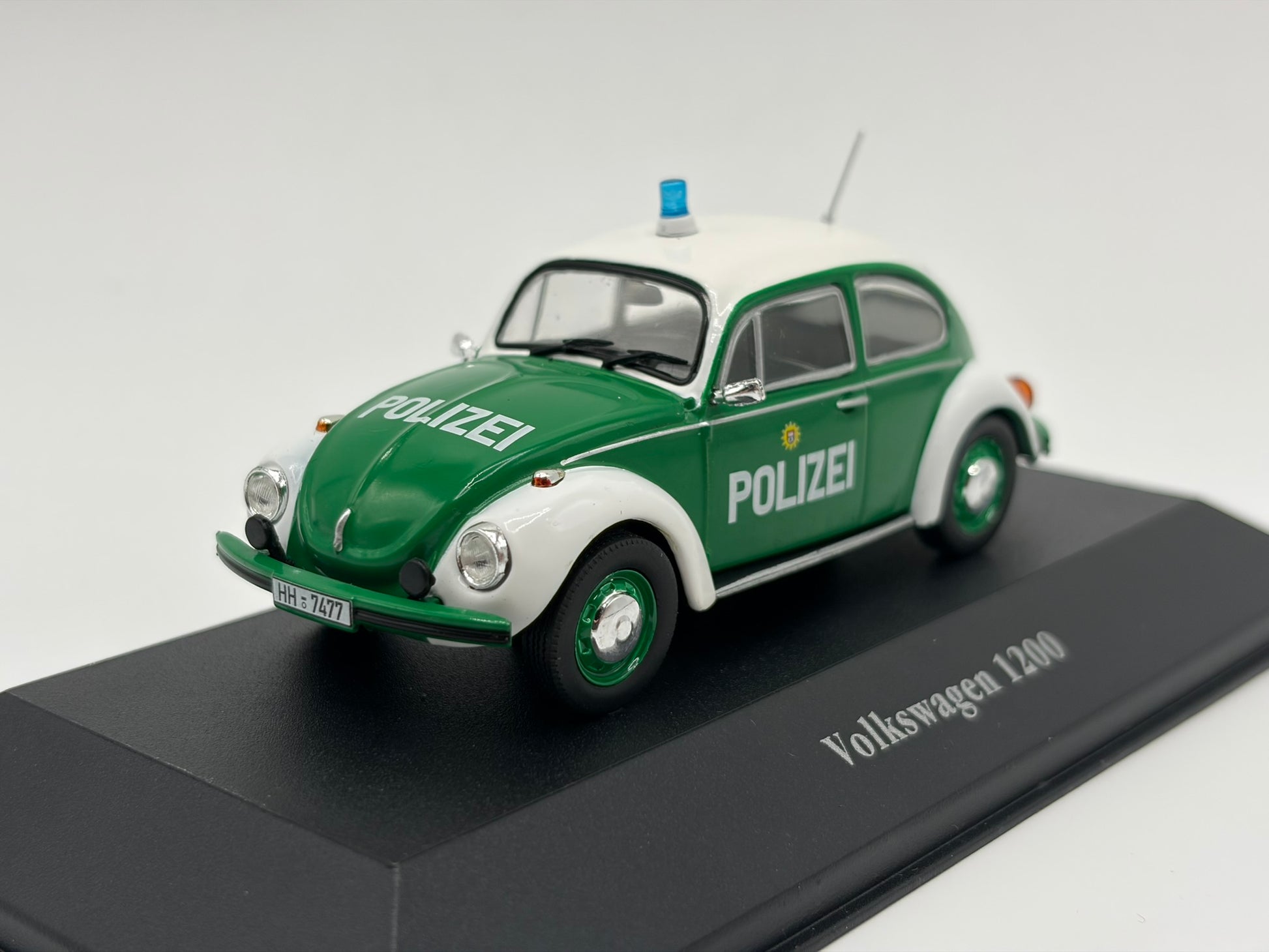 1/43 1977 Volkswagen Beetle 1200 - German Police / Polizei | Model Police Car