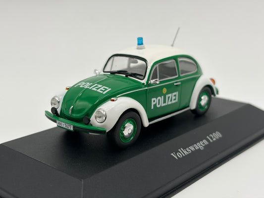 1/43 1977 Volkswagen Beetle 1200 - German Police / Polizei | Model Police Car