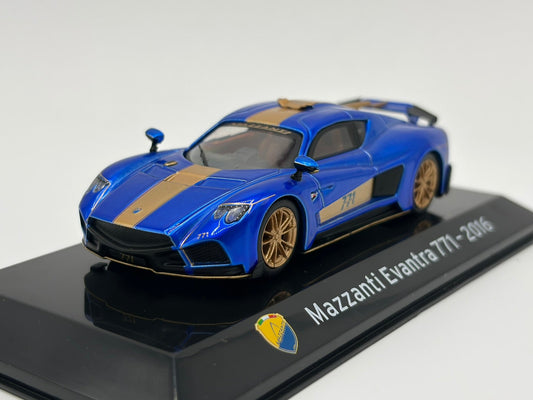 1/43 2016 Mazzanti Evantra 771 | Model Car | Supercar Collection