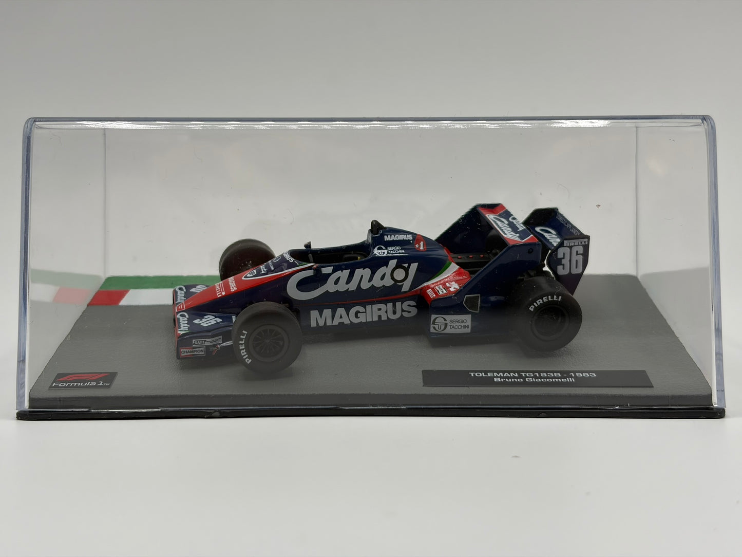 1/43 1983 Toleman TG183B - Bruno Giacomelli | Model F1 Car