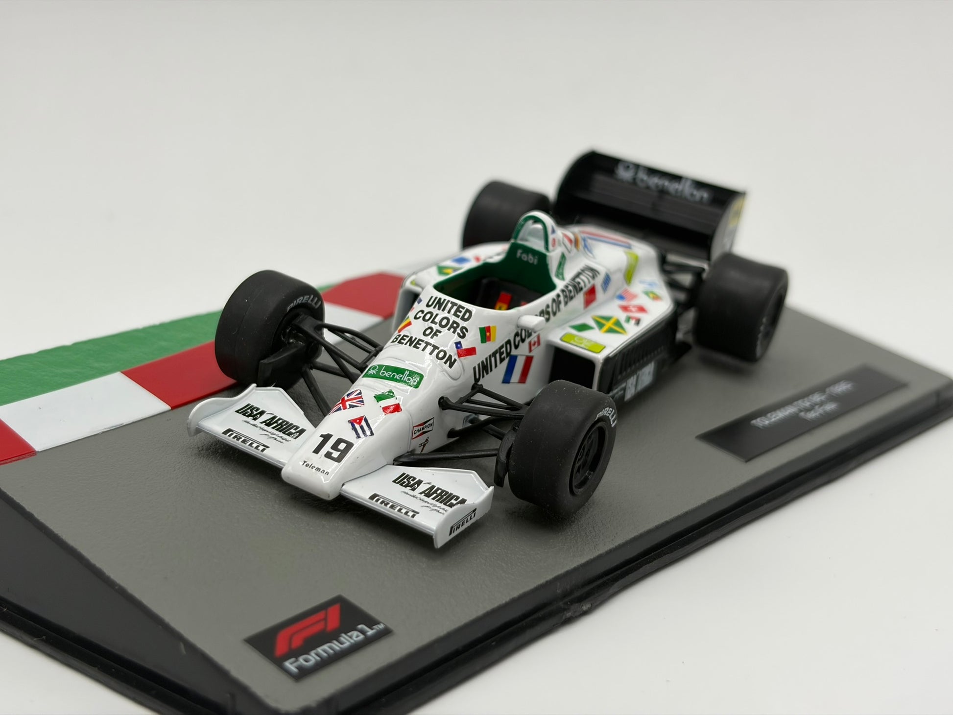 1/43 1985 Toleman TG185 - Teo Fabi | Model F1 Car