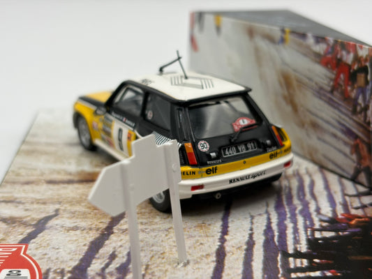 1/43 1981 Renault 5 Turbo - Monte Carlo Rally - Ragnotti / Andrie | Model Rally Car