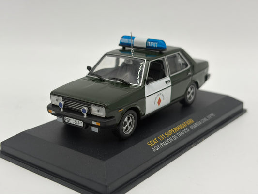 1/43 1979 Seat 131 Supermirafiori - Guardia Civil | Model Police Car