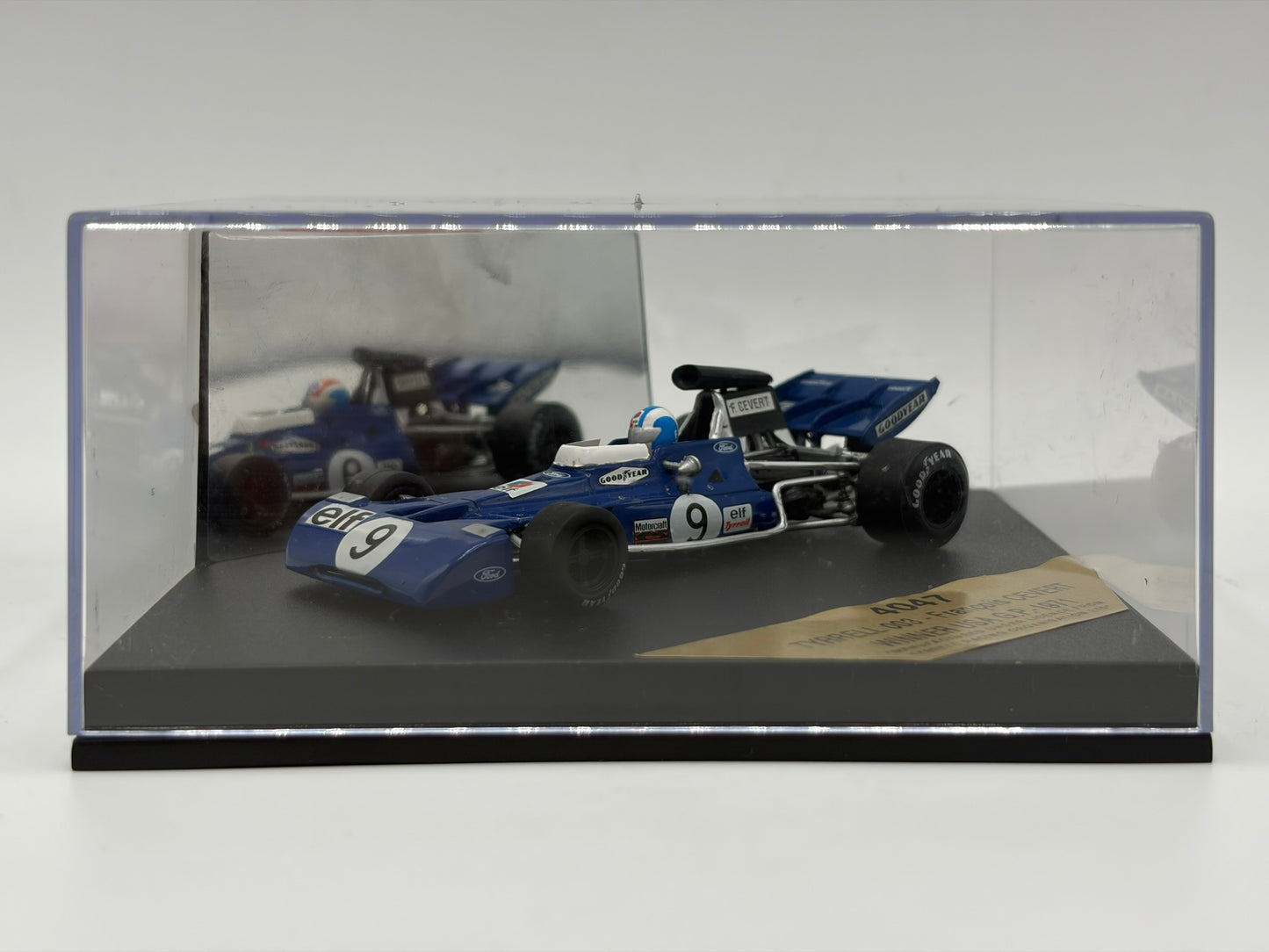 1/43 1971 Tyrrell 003 - Francois Cevert - Quartzo | Model F1 Car