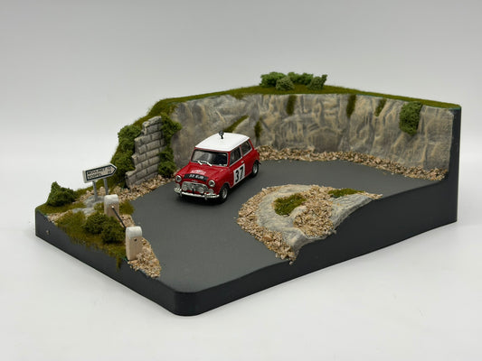 1/43 1964 Mini Cooper S - Monte Carlo Rally - Hopkirk / Liddon | Model Rally Car