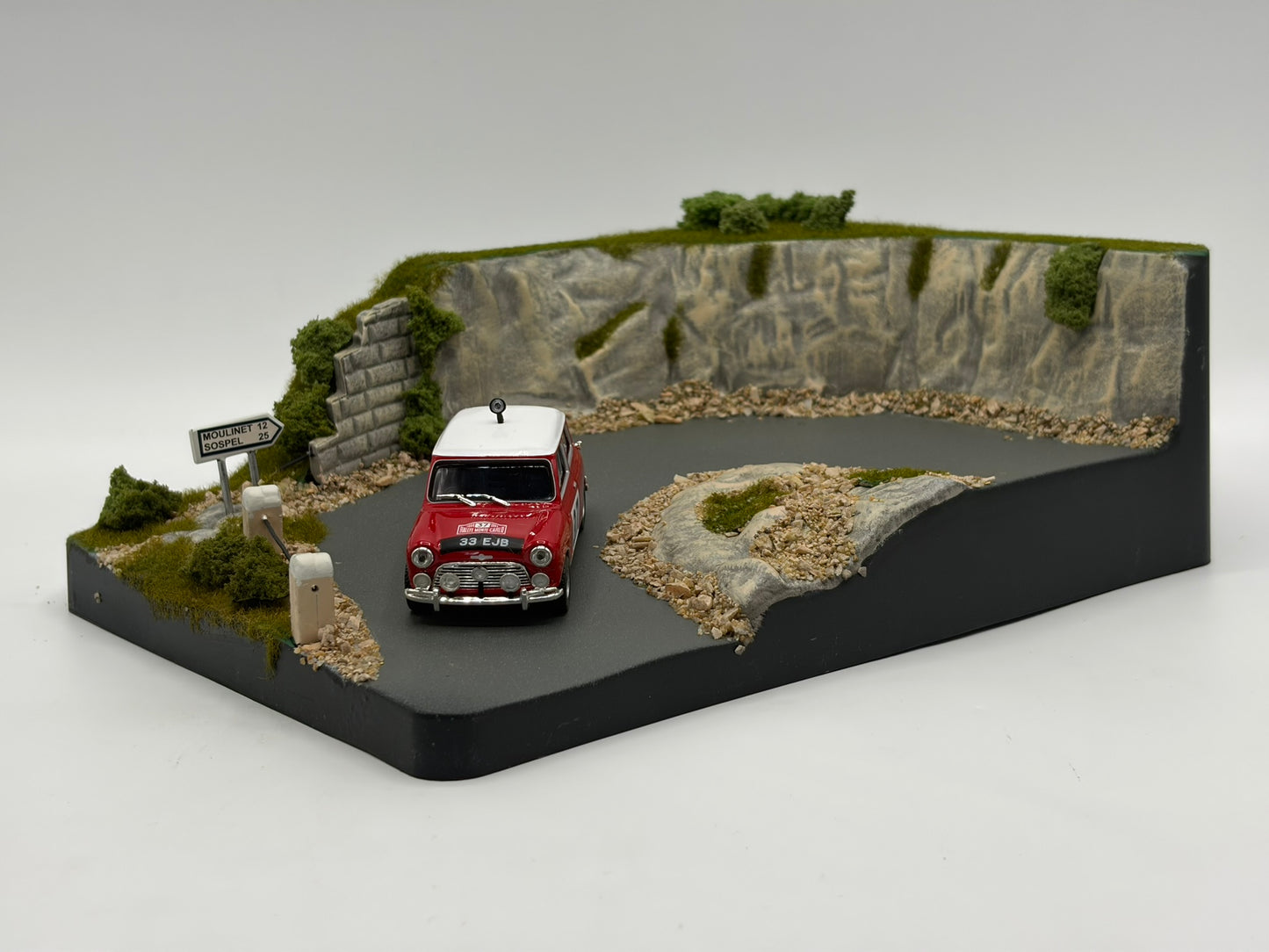 1/43 1964 Mini Cooper S - Monte Carlo Rally - Hopkirk / Liddon | Model Rally Car