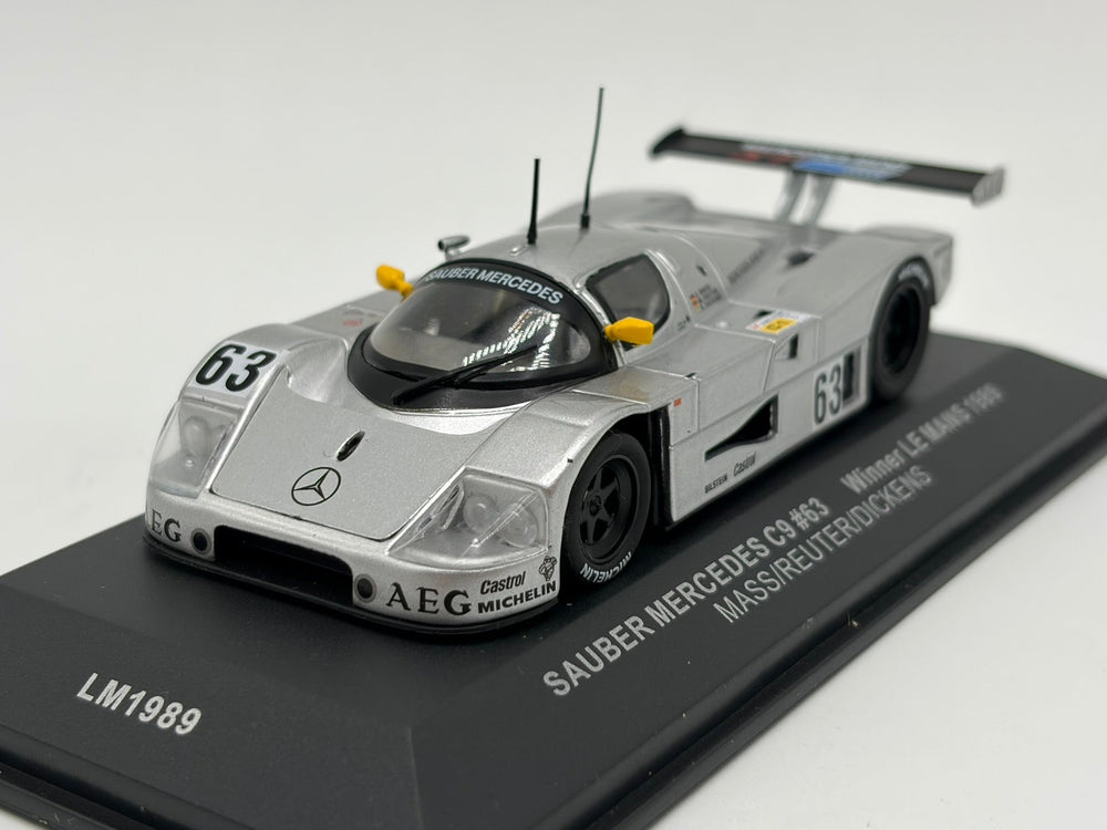 1/43 1989 Sauber Mercedes C9 - Mass / Reuter / Dickens - IXO | Model Le Mans Car
