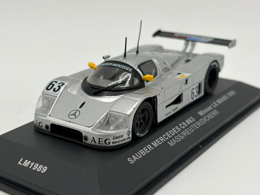 1/43 1989 Sauber Mercedes C9 - Mass / Reuter / Dickens - IXO | Model Le Mans Car