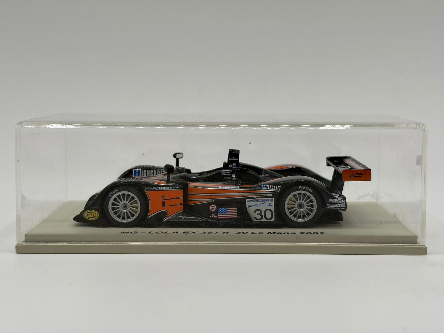 1/43 2002 MG Lola EX 257 - Reid / Hughes / Kane - Spark | Model Le Mans Car