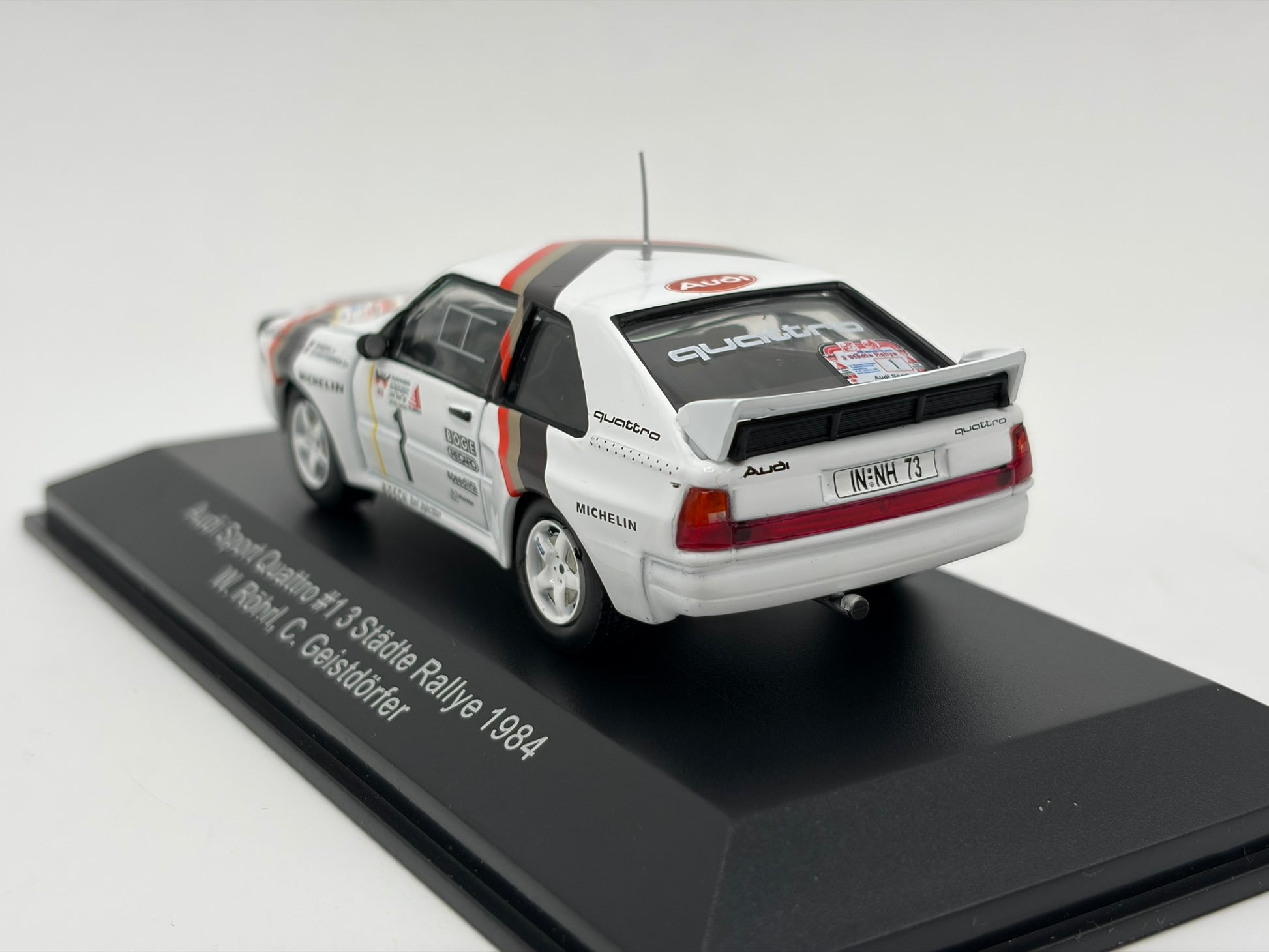 1/43 1984 Audi Sport Quattro - Stadte Rallye - Rohrl / Geistdorfer - CMR | Model Rally Car