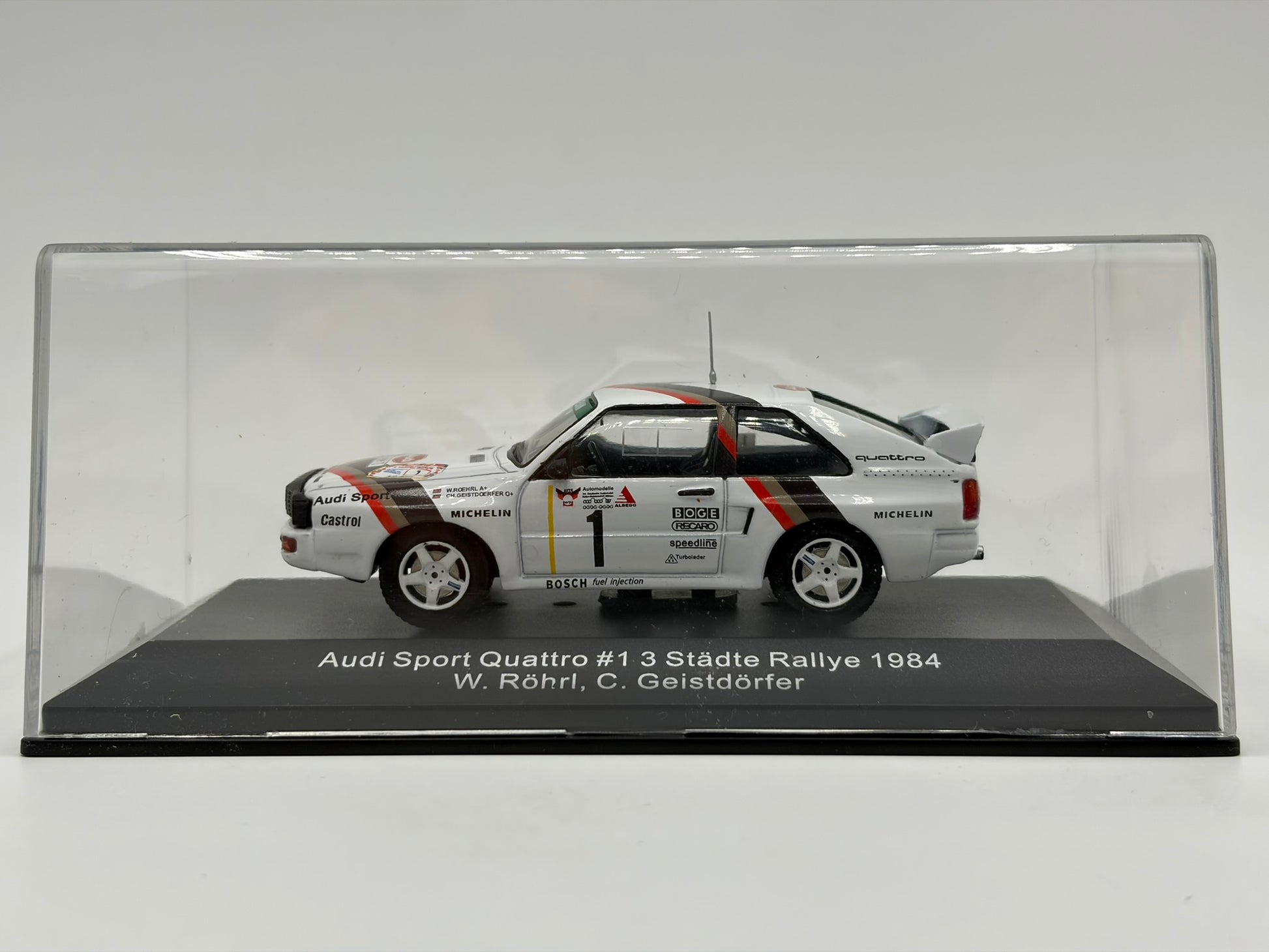 1/43 1984 Audi Sport Quattro - Stadte Rallye - Rohrl / Geistdorfer - CMR | Model Rally Car