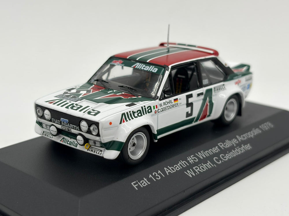 1/43 1978 Fiat 131 Abarth - Acropolis Rally - Rohrl / Geistdorfer - CMR | Model Rally Car
