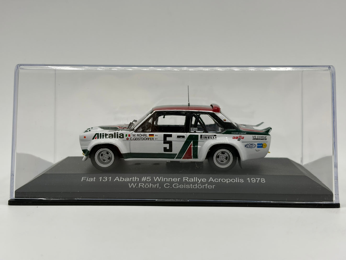 1/43 1978 Fiat 131 Abarth - Acropolis Rally - Rohrl / Geistdorfer - CMR | Model Rally Car