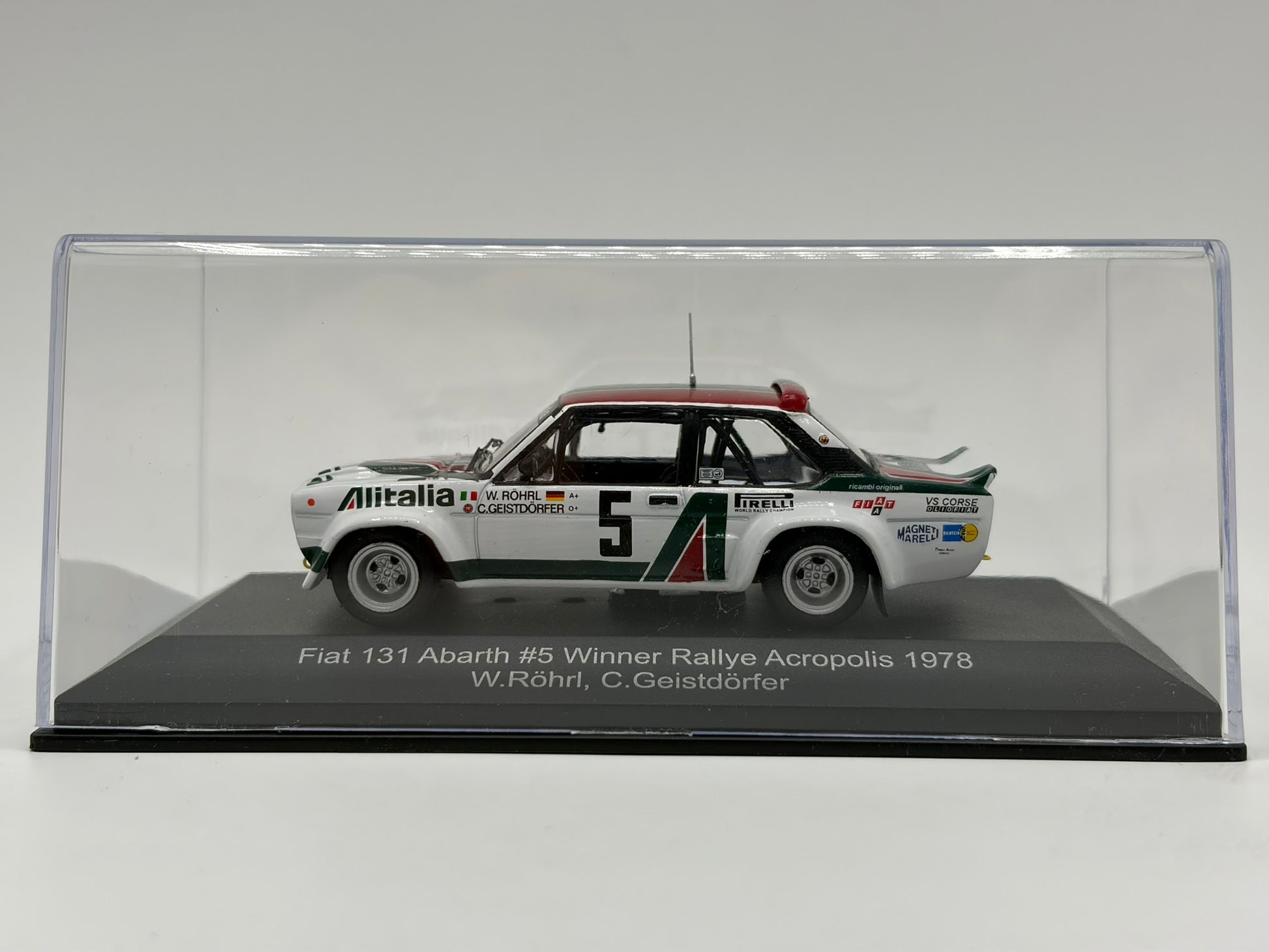 1/43 1978 Fiat 131 Abarth - Acropolis Rally - Rohrl / Geistdorfer - CMR | Model Rally Car