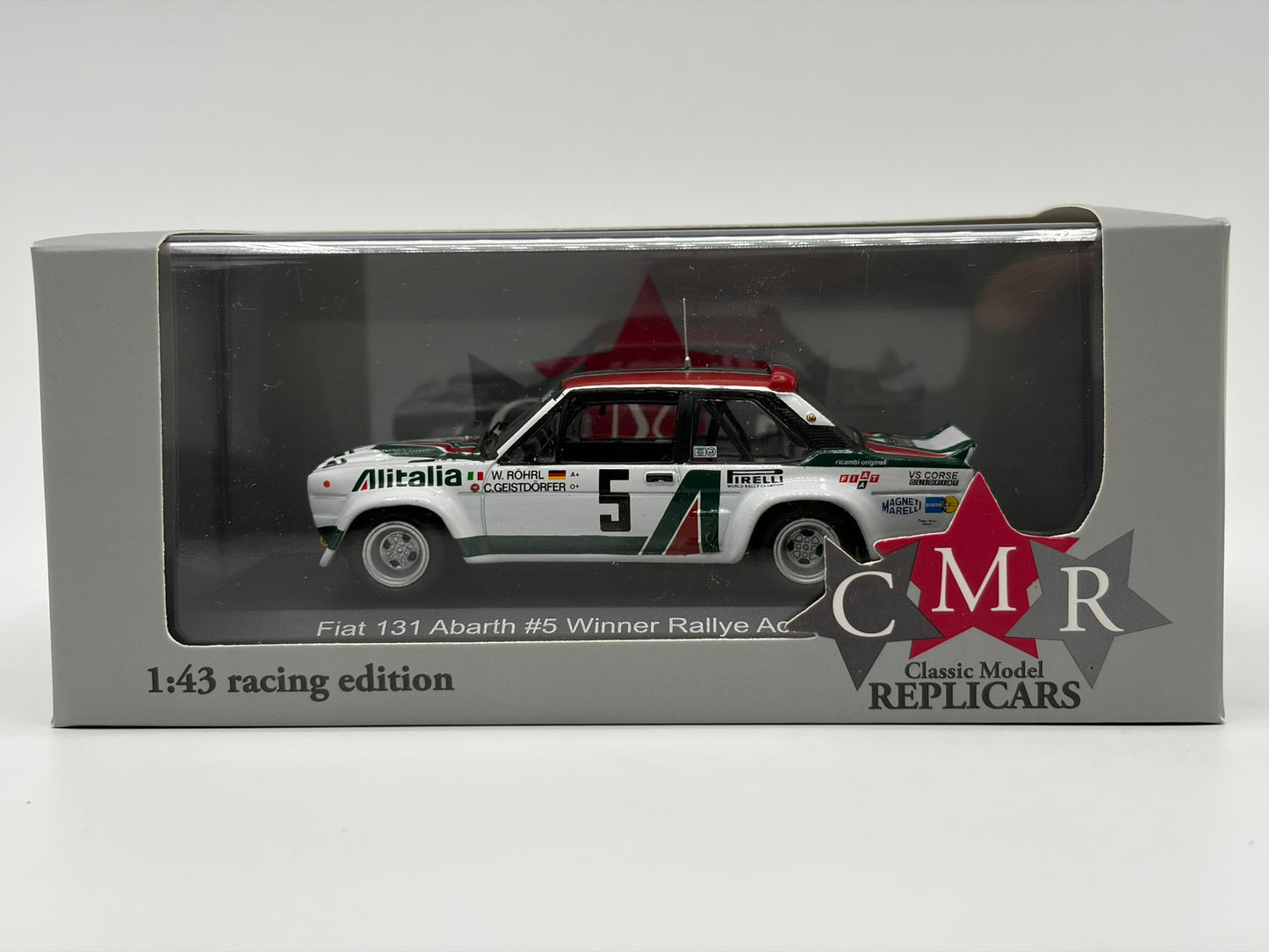 1/43 1978 Fiat 131 Abarth - Acropolis Rally - Rohrl / Geistdorfer - CMR | Model Rally Car