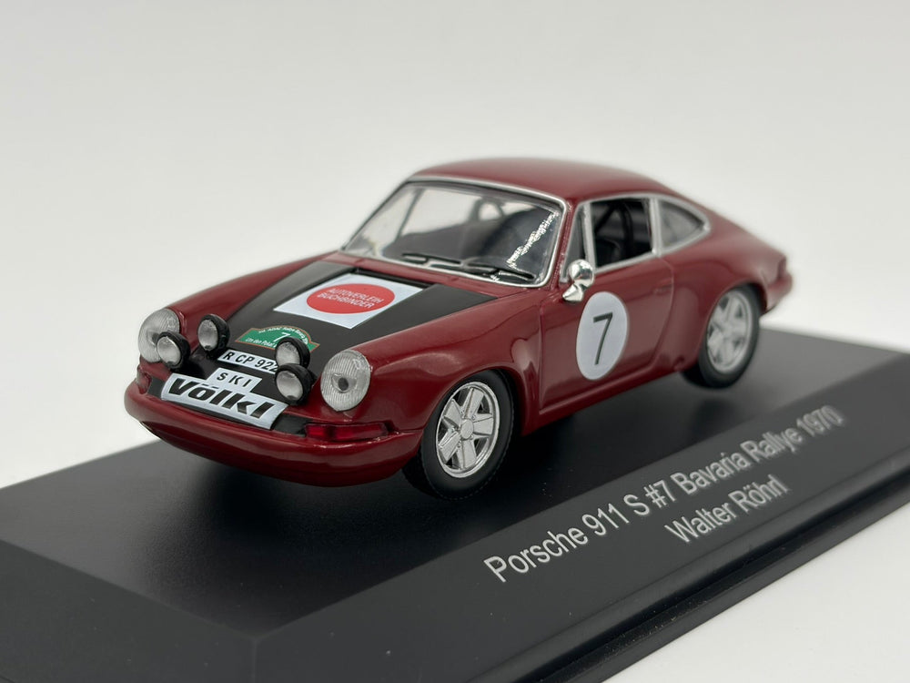 1/43 1970 Porsche 911S - Bavaria Rallye - Rohrl / Marecek - CMR | Model Rally Car
