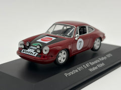 1/43 1970 Porsche 911S - Bavaria Rallye - Rohrl / Marecek - CMR | Model Rally Car