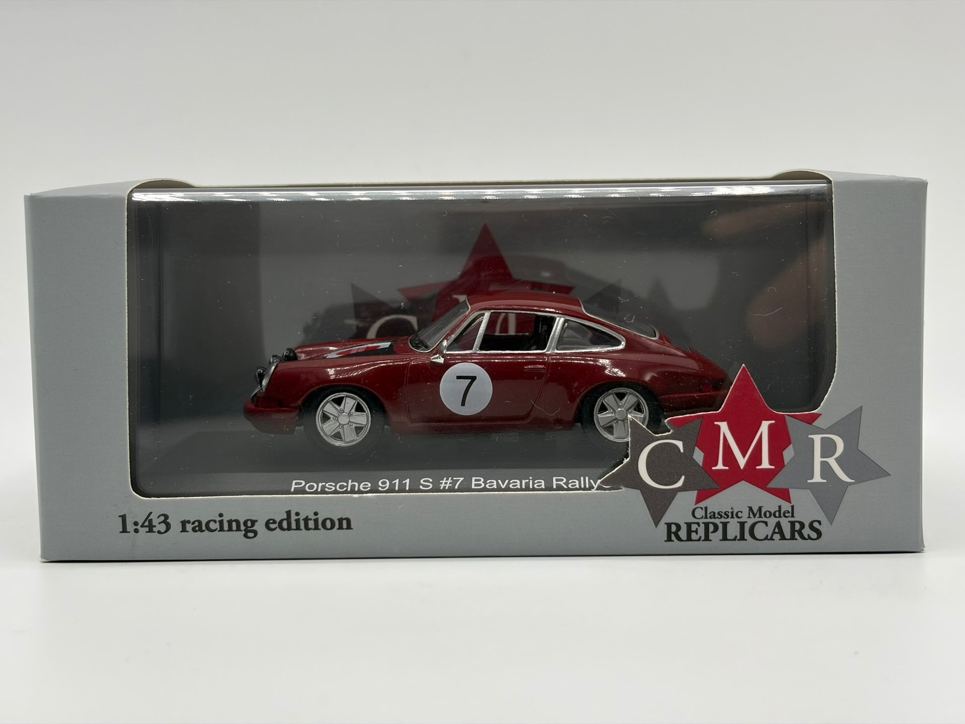1/43 1970 Porsche 911S - Bavaria Rallye - Rohrl / Marecek - CMR | Model Rally Car