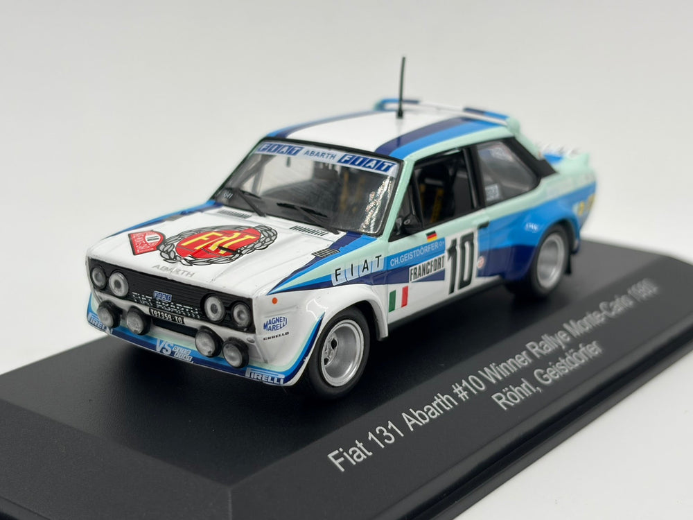 1/43 1980 Fiat 131 Abarth - Monte Carlo Rally - Rohrl / Geistdorfer - CMR | Model Rally Car