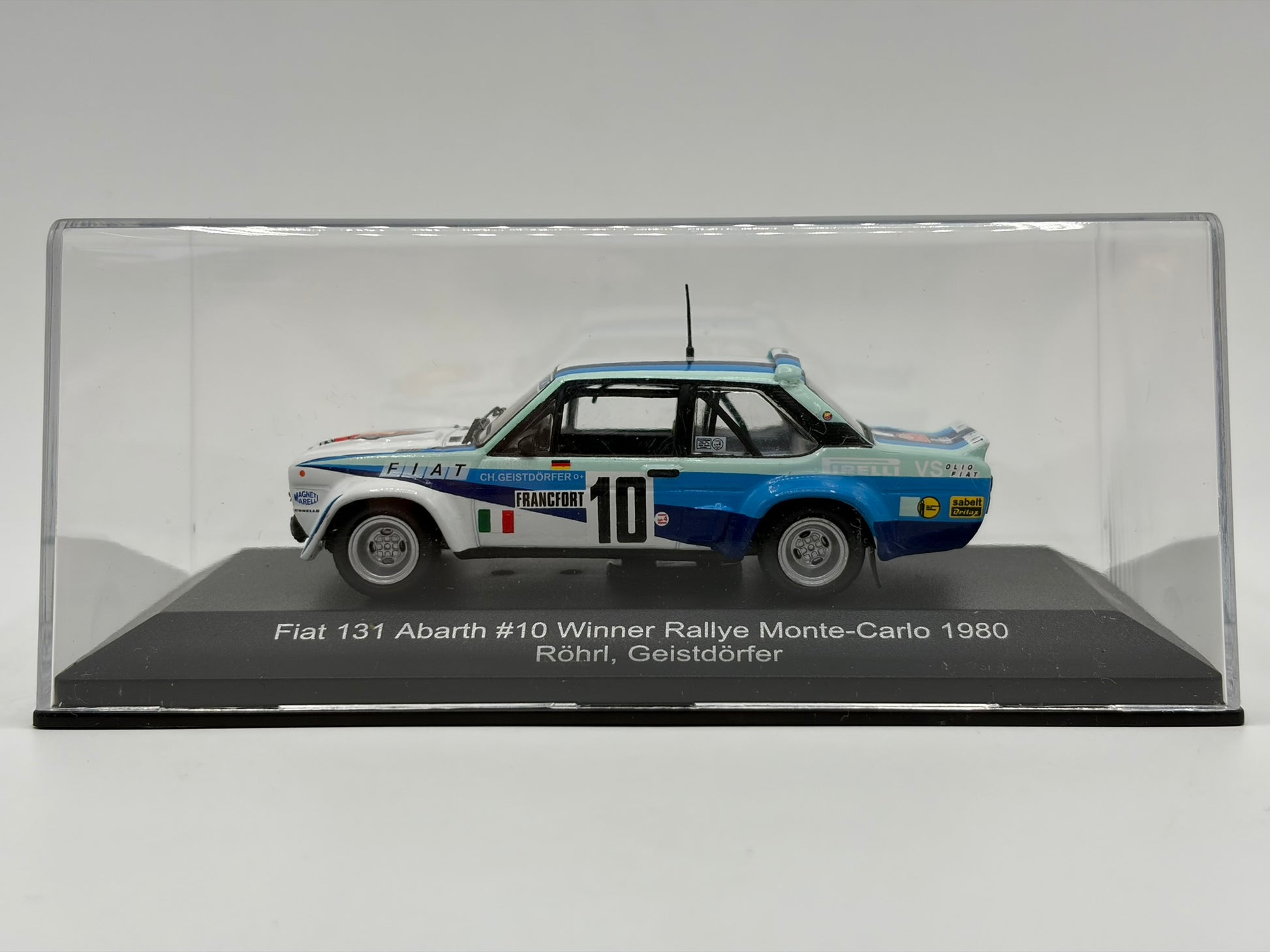 1/43 1980 Fiat 131 Abarth - Monte Carlo Rally - Rohrl / Geistdorfer - CMR | Model Rally Car