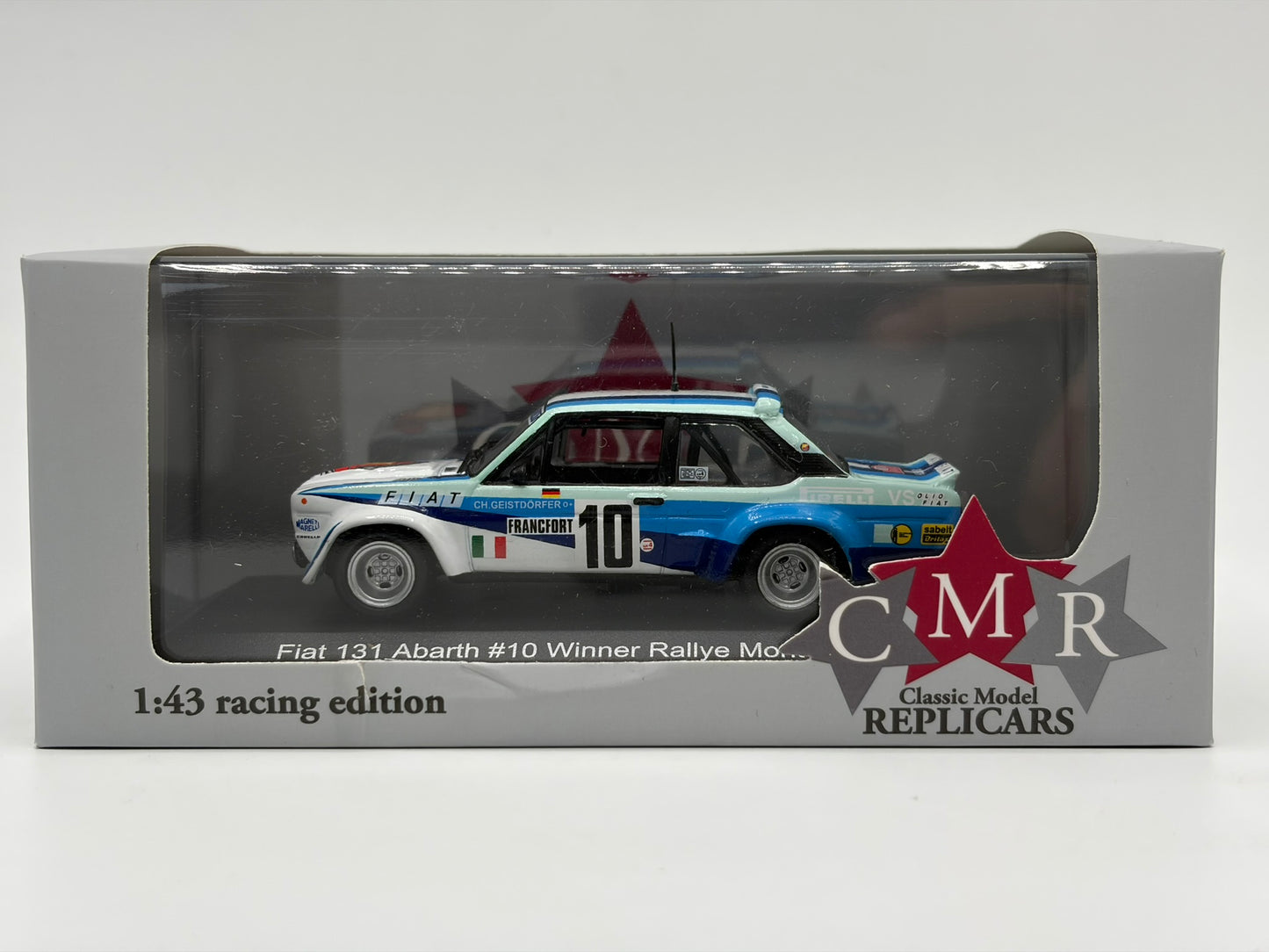 1/43 1980 Fiat 131 Abarth - Monte Carlo Rally - Rohrl / Geistdorfer - CMR | Model Rally Car