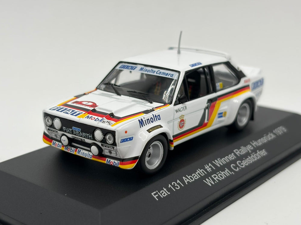 1/43 1979 Fiat 131 Abarth - Rally Hunsruck - Rohrl / Geistdorfer - CMR | Model Rally Car