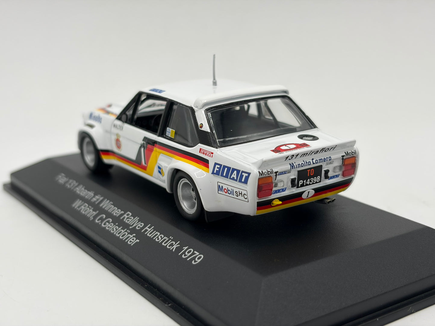 1/43 1979 Fiat 131 Abarth - Rally Hunsruck - Rohrl / Geistdorfer - CMR | Model Rally Car