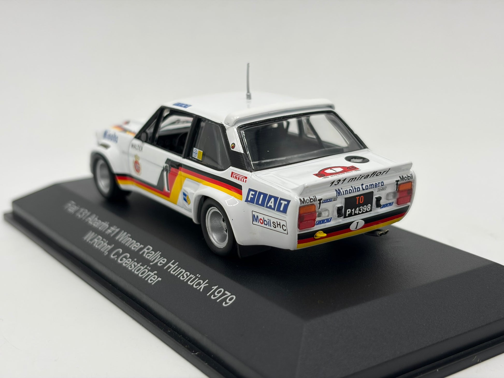 1/43 1979 Fiat 131 Abarth - Rally Hunsruck - Rohrl / Geistdorfer - CMR | Model Rally Car