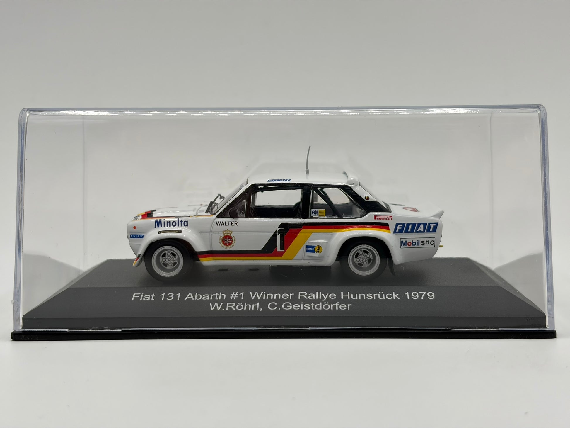 1/43 1979 Fiat 131 Abarth - Rally Hunsruck - Rohrl / Geistdorfer - CMR | Model Rally Car