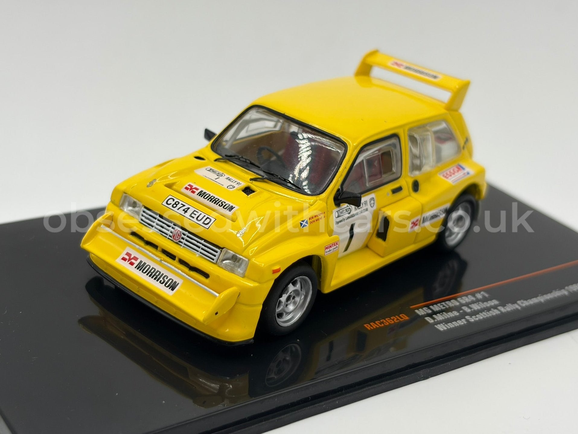 1/43 1991 MG Metro 6R4 - Scottish Rally - Milne / Wilson - IXO | Model ...