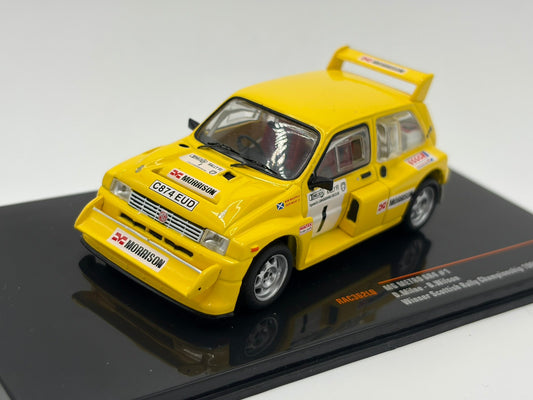 1/43 1991 MG Metro 6R4 - Scottish Rally - Milne / Wilson - IXO | Model Rally Car