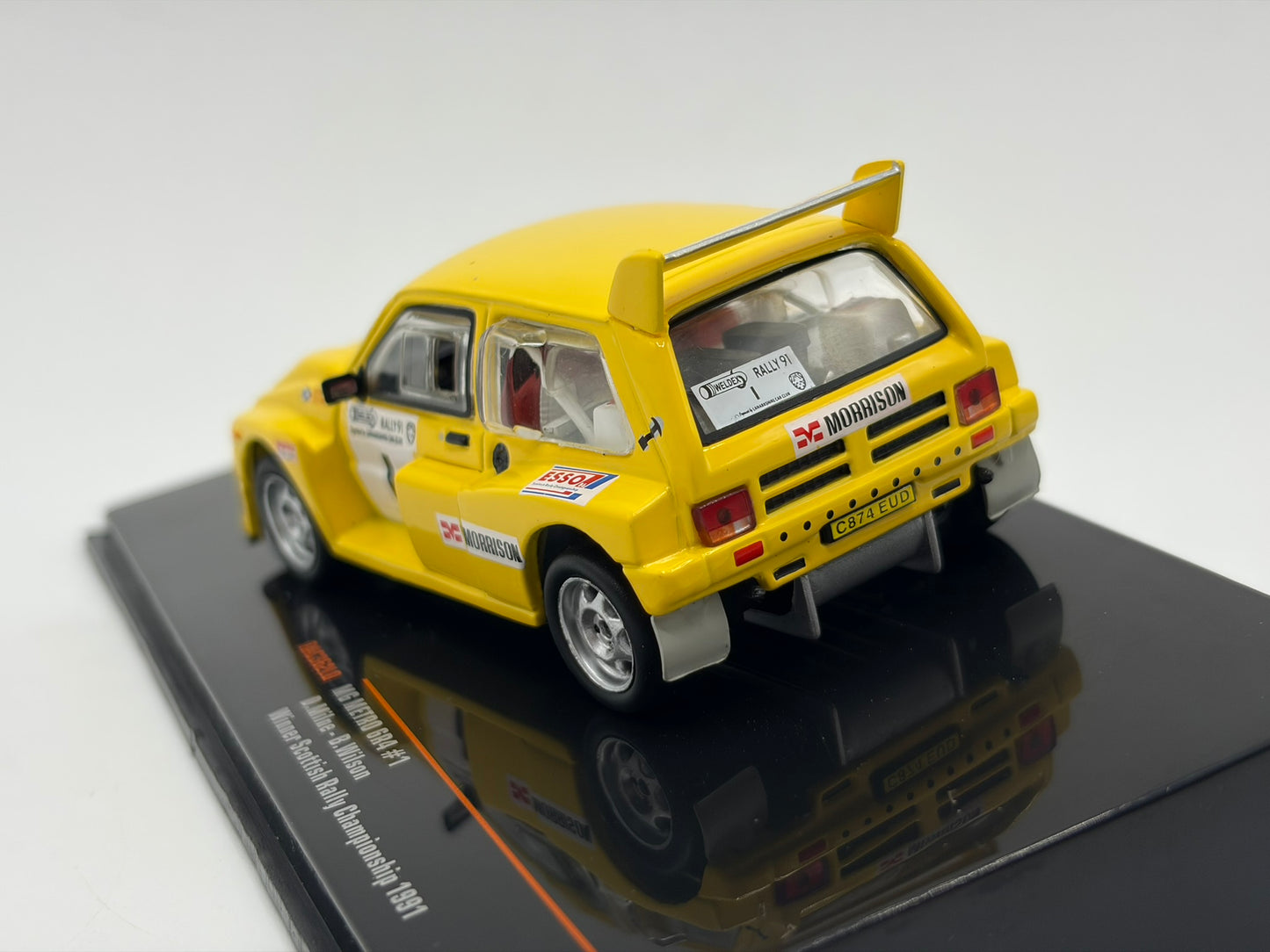 1/43 1991 MG Metro 6R4 - Scottish Rally - Milne / Wilson - IXO | Model Rally Car
