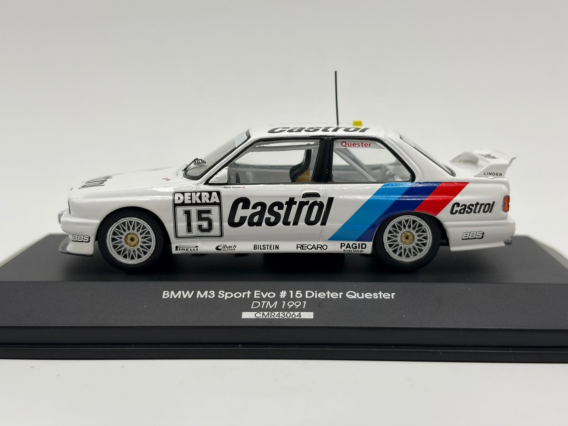 1/43 1991 BMW M3 Sport Evo - DTM - Dieter Quester - CMR | Model Car