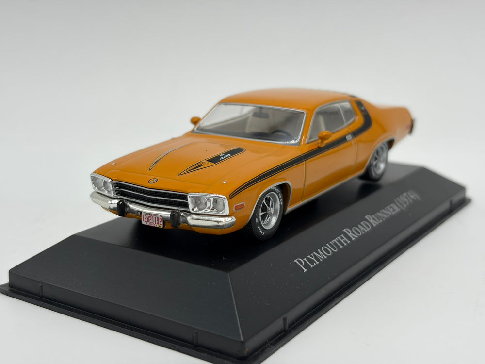 1/43 1974 Plymouth Road Runner Model Car | American Car Collection