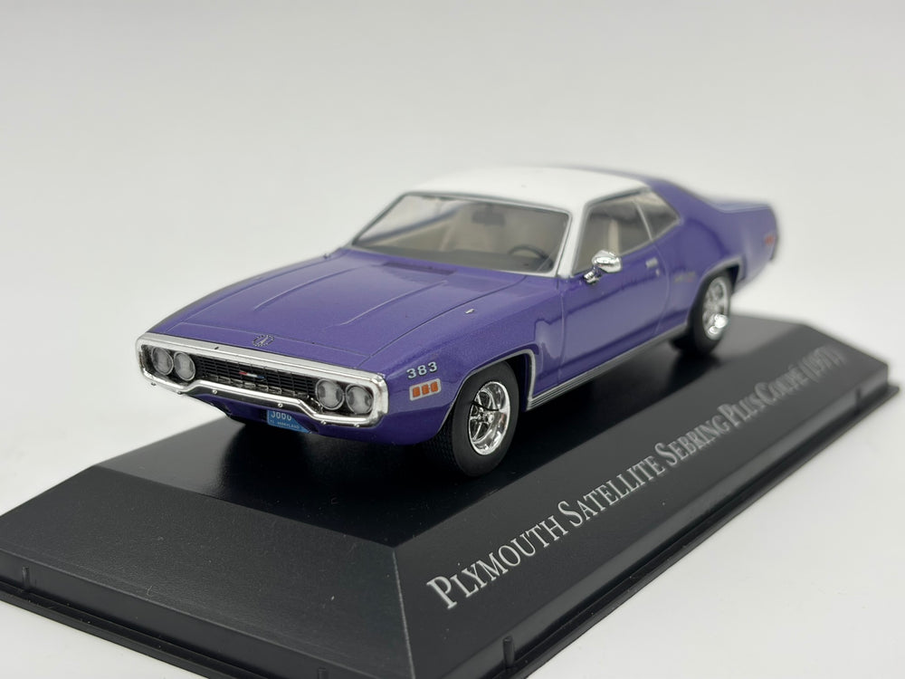 1/43 1971 Plymouth Satellite Sebring Plus Coupe | Model Car | American Car Collection