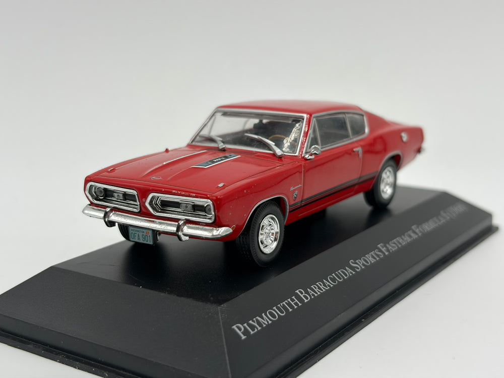 1/43 1968 Plymouth Barracuda Sports Fastback | Model Car | American Car Collection