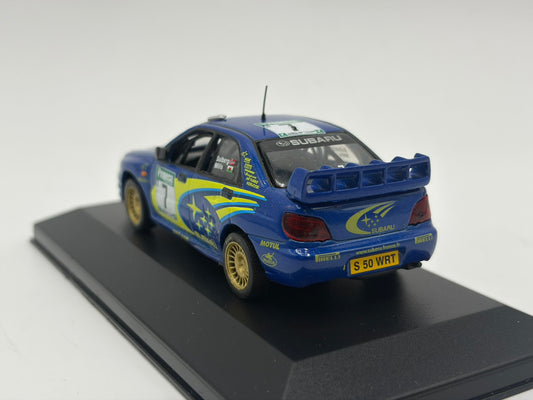 1/43 2003 Subaru Impreza WRC - New Zealand Rally - Solberg / Mills | Model Rally Car