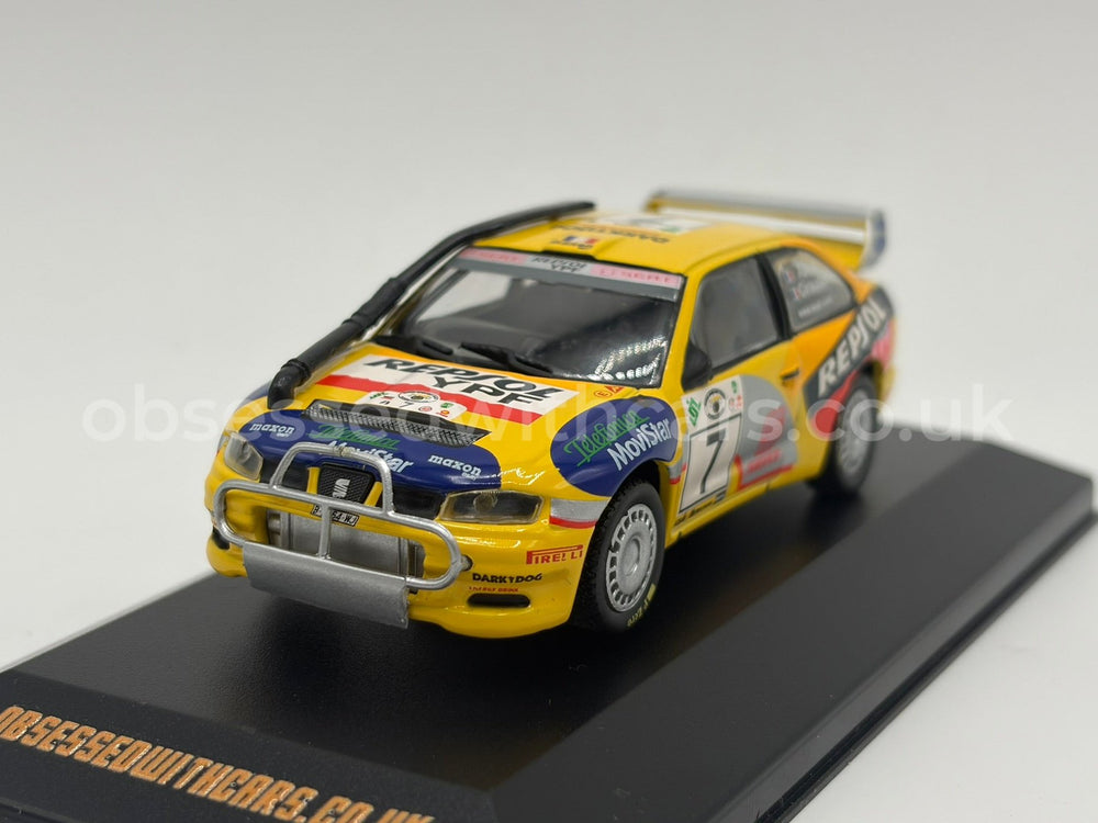 1/43 2000 Seat Cordoba WRC - Safari Rally - Auriol / Giraudet | Model Rally Car