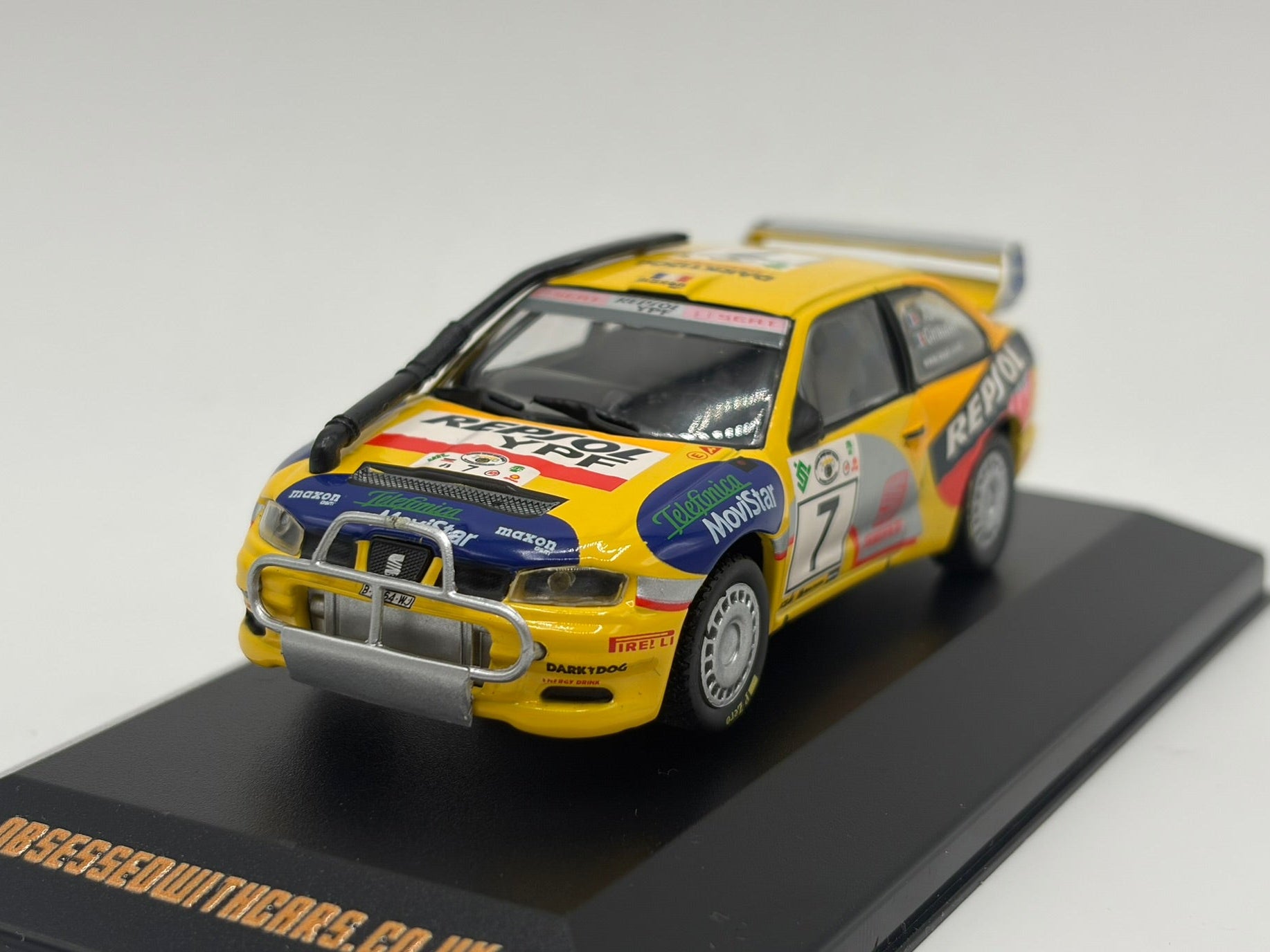 1/43 2000 Seat Cordoba WRC - Safari Rally - Auriol / Giraudet | Model Rally Car