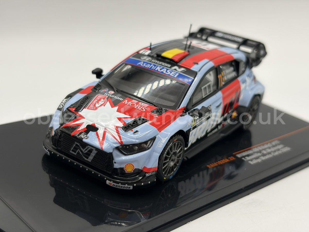 1/43 2026 Hyundai i20 N Rally1 - Rallye Monte Carlo- Neuville / Wydaeghe | Model Rally Car