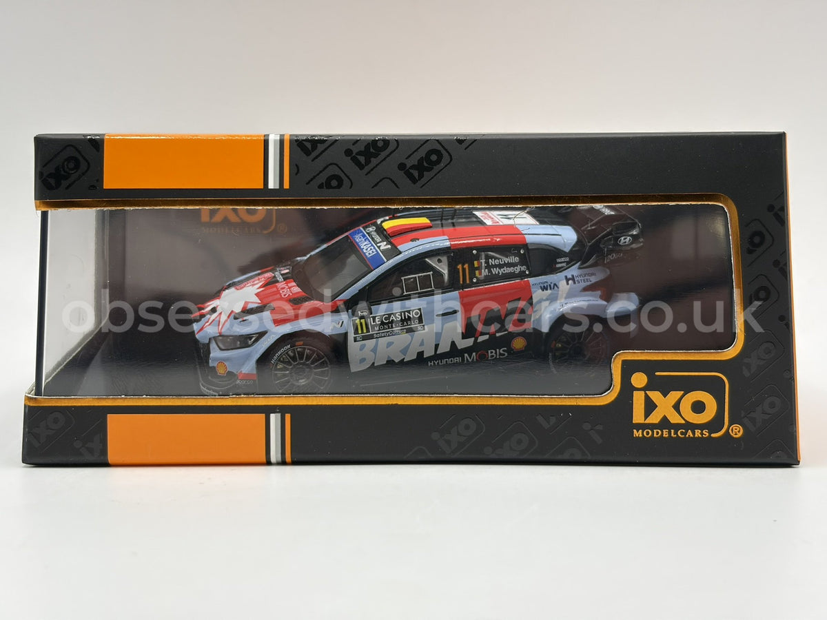 1/43 2026 Hyundai i20 N Rally1 - Rallye Monte Carlo- Neuville / Wydaeghe | Model Rally Car