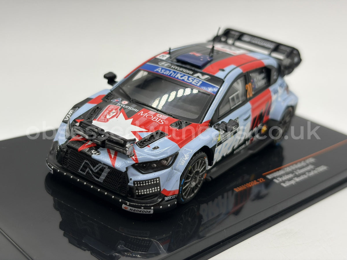 1/43 2026 Hyundai i20 N Rally1 - Rallye Monte Carlo - Paddon / Kennard | Model Rally Car