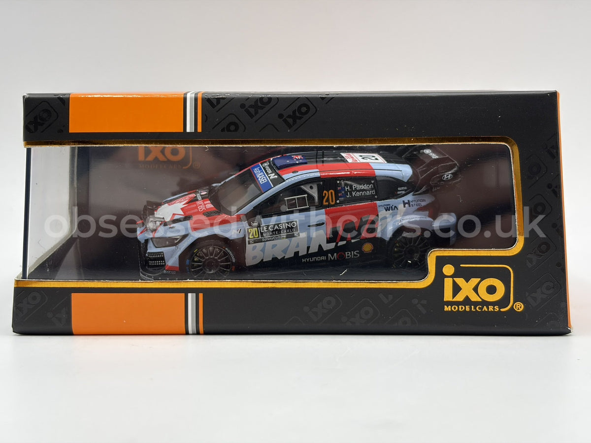 1/43 2026 Hyundai i20 N Rally1 - Rallye Monte Carlo - Paddon / Kennard | Model Rally Car
