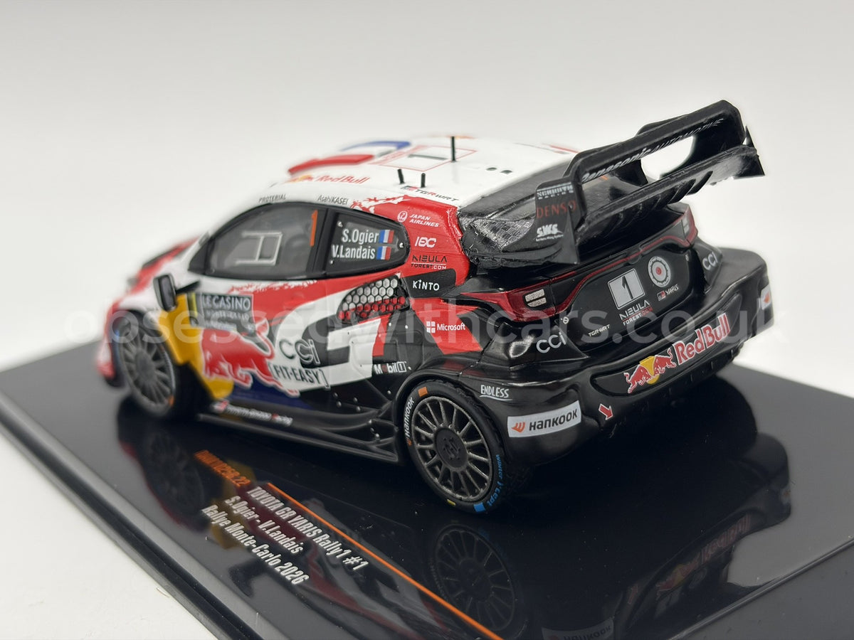 1/43 2026 Toyota GR Yaris Rally1 - Rallye Monte Carlo - Ogier / Landais | Model Rally Car