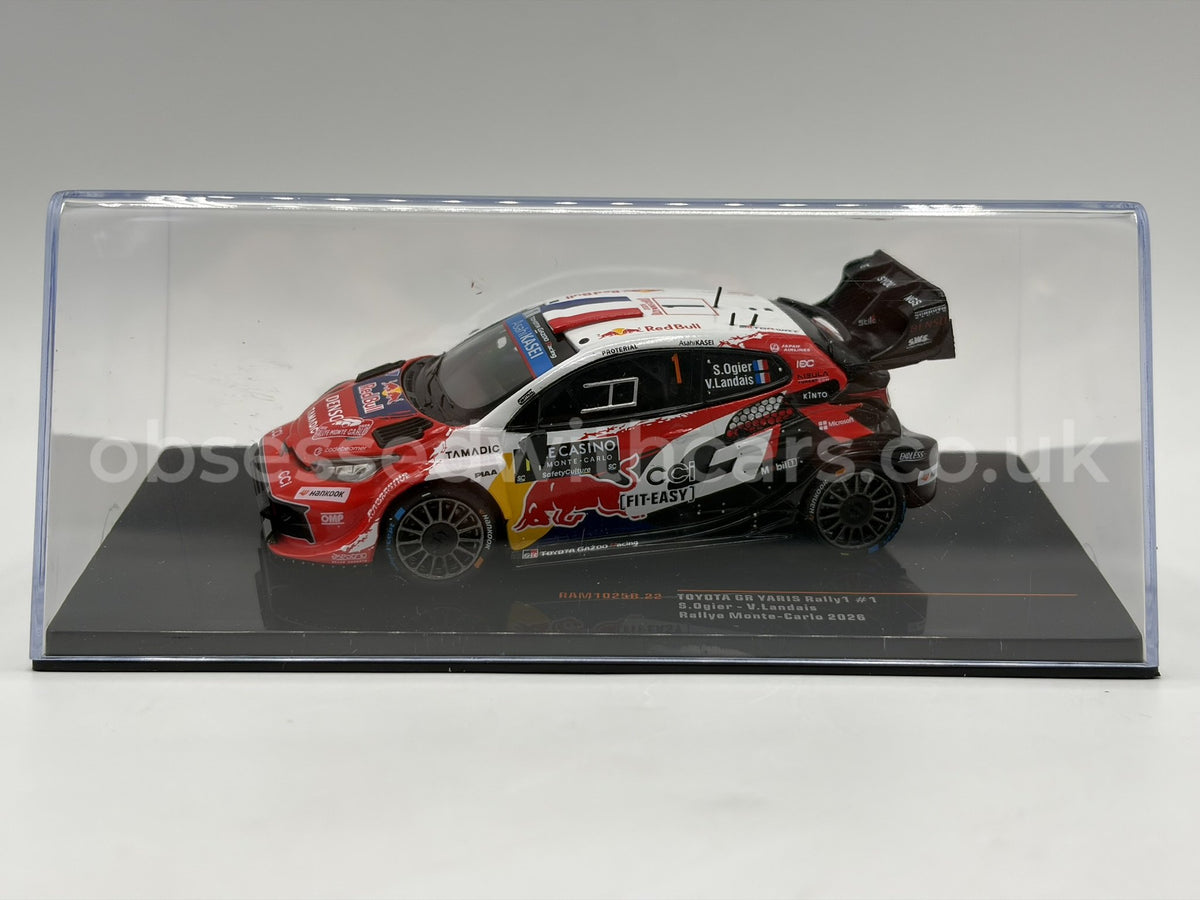 1/43 2026 Toyota GR Yaris Rally1 - Rallye Monte Carlo - Ogier / Landais | Model Rally Car