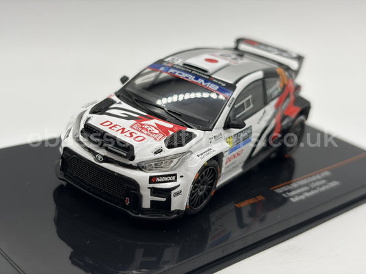 1/43 2025 Toyota GR Yaris Rally2 - Rallye Monte Carlo - Yamamoto / Fulton | Model Rally Car