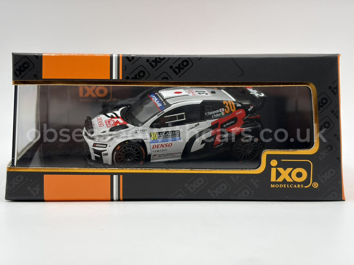 1/43 2025 Toyota GR Yaris Rally2 - Rallye Monte Carlo - Yamamoto / Fulton | Model Rally Car