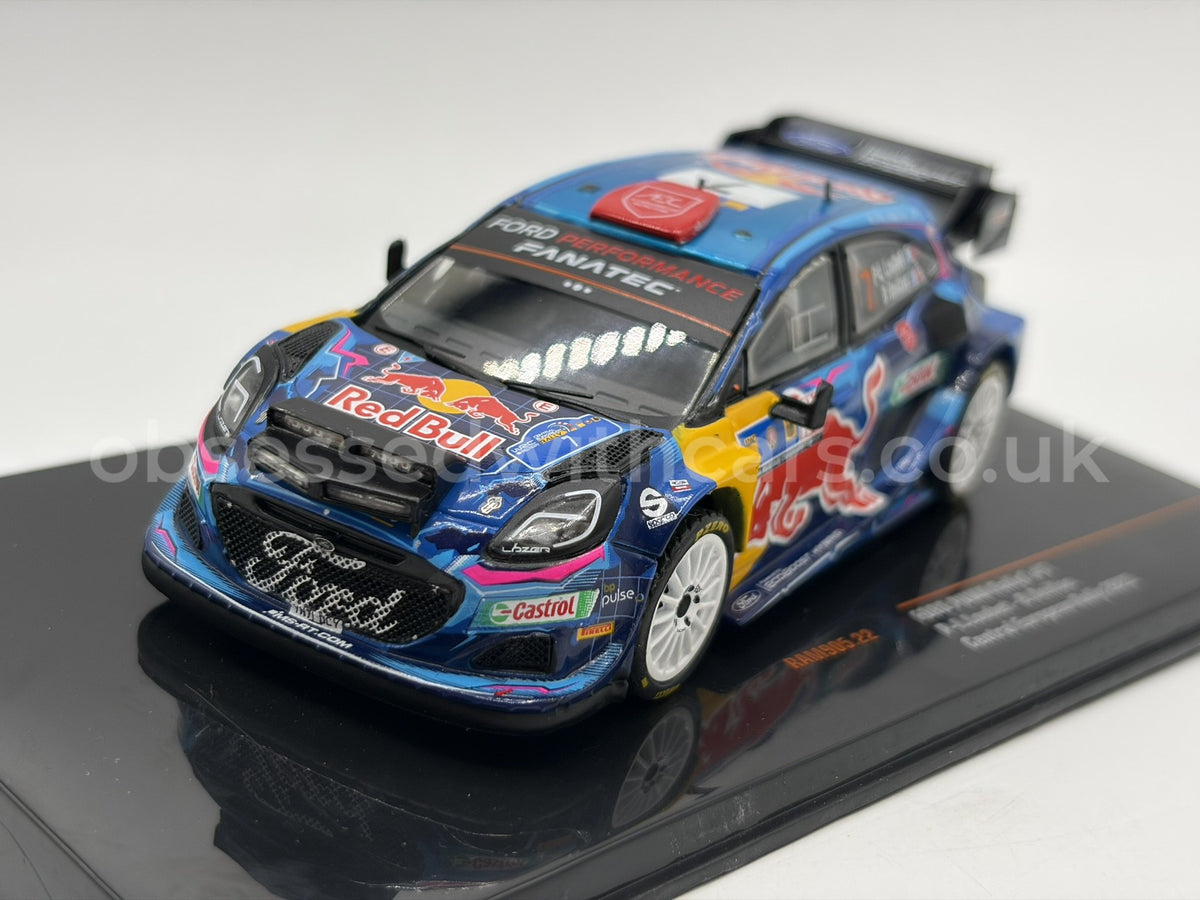 1/43 2023 Ford Puma Rally1 - Central European Rally - Loubet / Veillas | Model Rally Car
