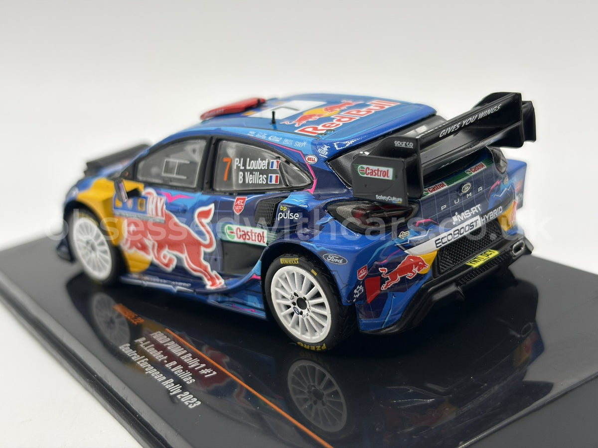1/43 2023 Ford Puma Rally1 - Central European Rally - Loubet / Veillas | Model Rally Car