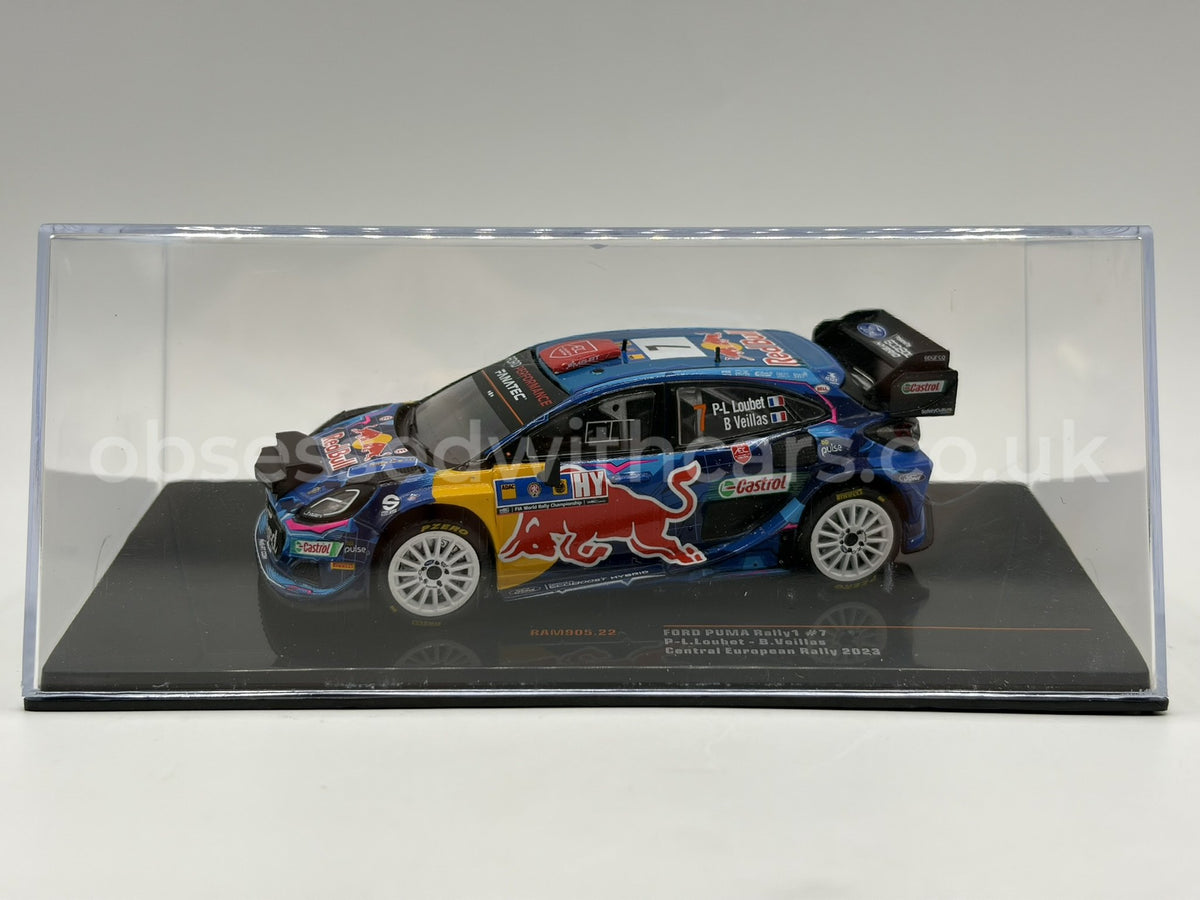 1/43 2023 Ford Puma Rally1 - Central European Rally - Loubet / Veillas | Model Rally Car